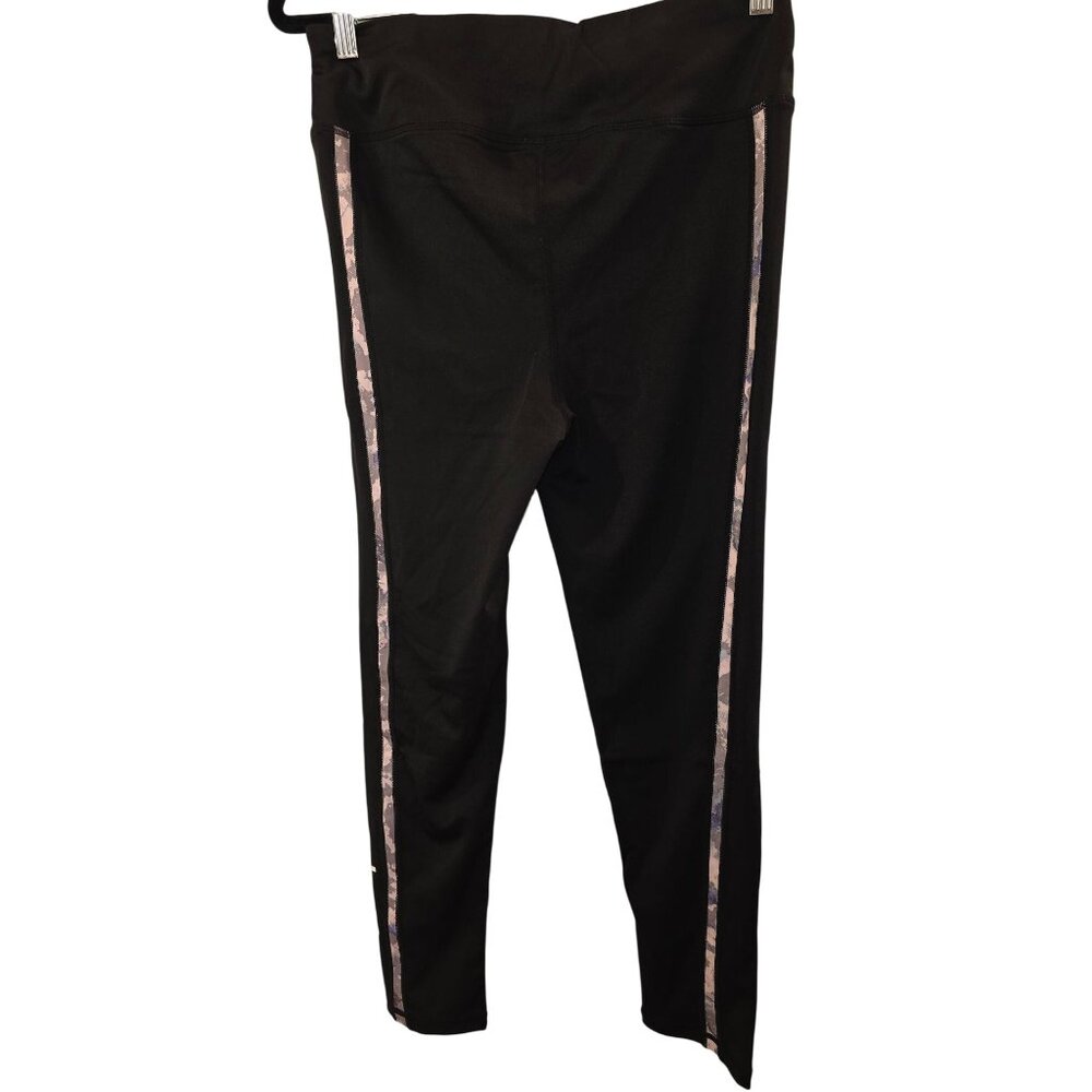 Bebe Womens Bark Splatter Print Legging Black
